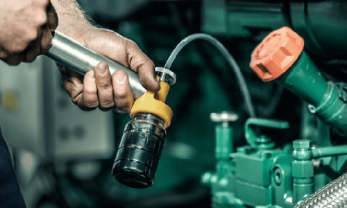 Marine engine work